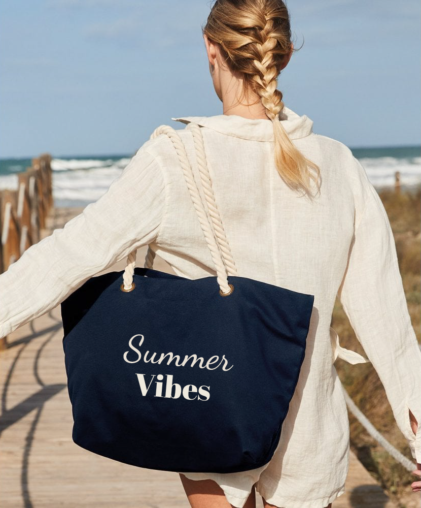 Sac bleu marine- Summer Vibe